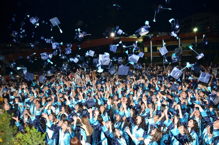 8. Sınıf Öğrencilerimizin Mezuniyet Coşkusu...